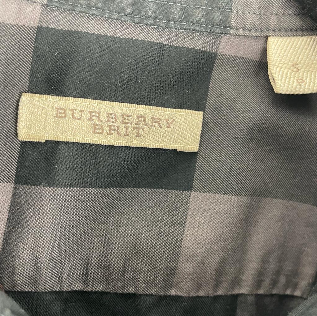 Burberry Brit Black Check Shirt