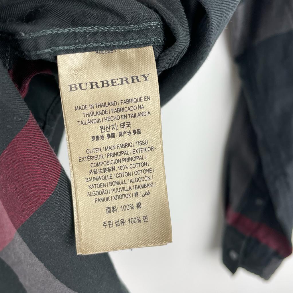 Burberry Brit Black Check Shirt